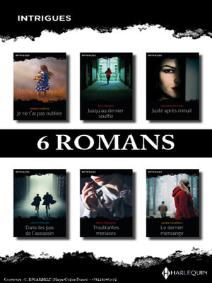 cover image of Pack Intrigues--6 romans (juillet à novembre 2021)